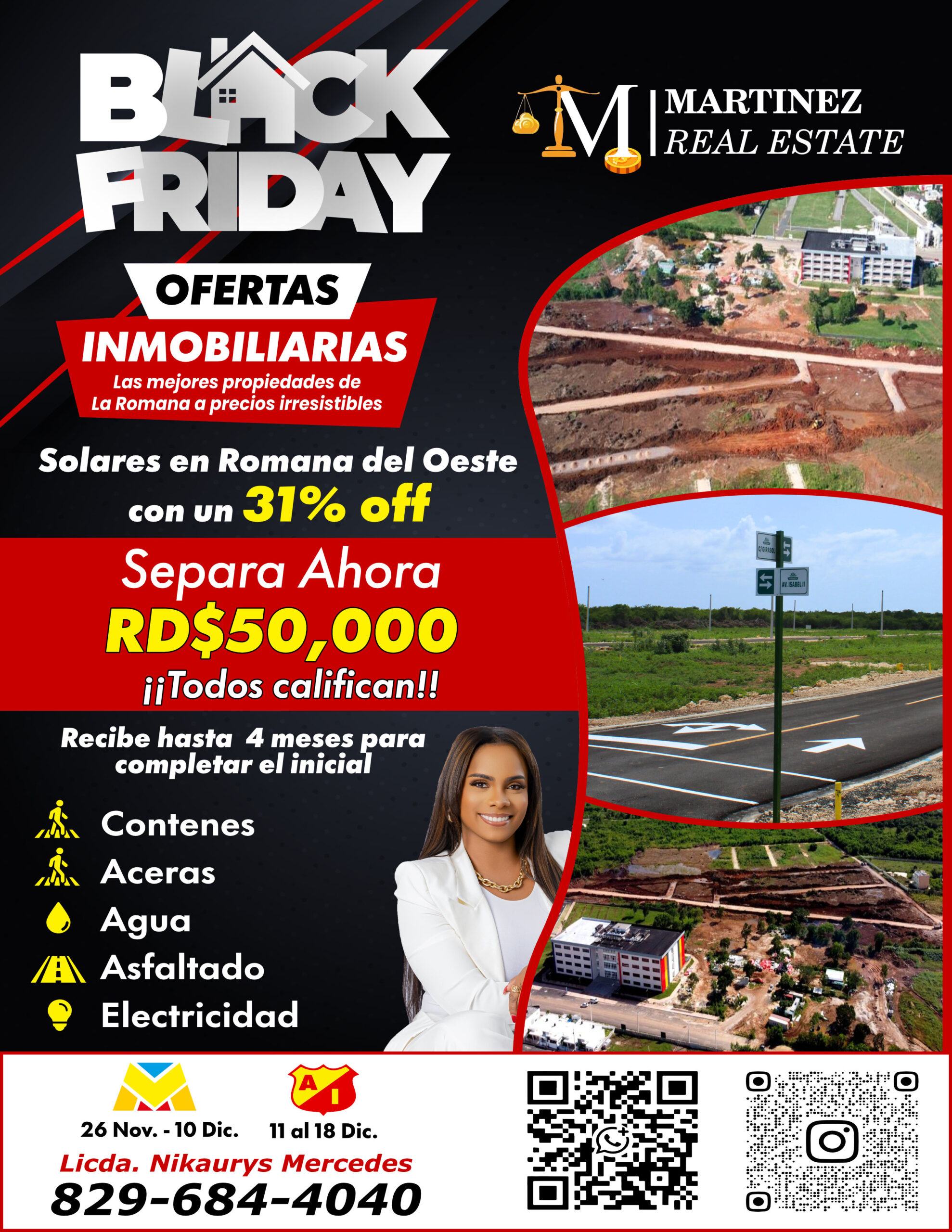 🏡 Gran Feria Inmobiliaria Black Friday 2024 en Multiplaza La Romana
